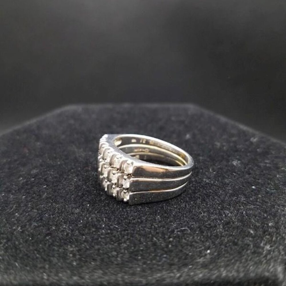 14K Gold and Diamond Ring - Picture 4 of 5